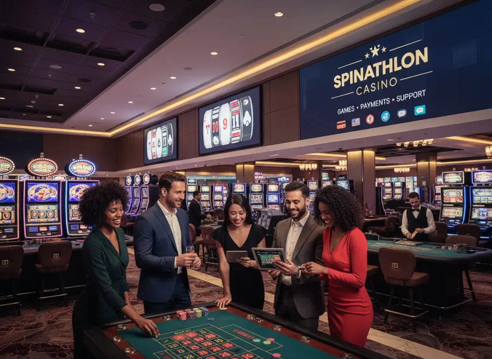 Spinathlon Casino Review with Games Payments and Support