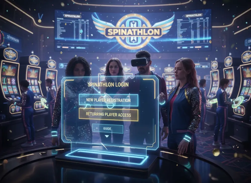 Spinathlon login guide for new and returning players