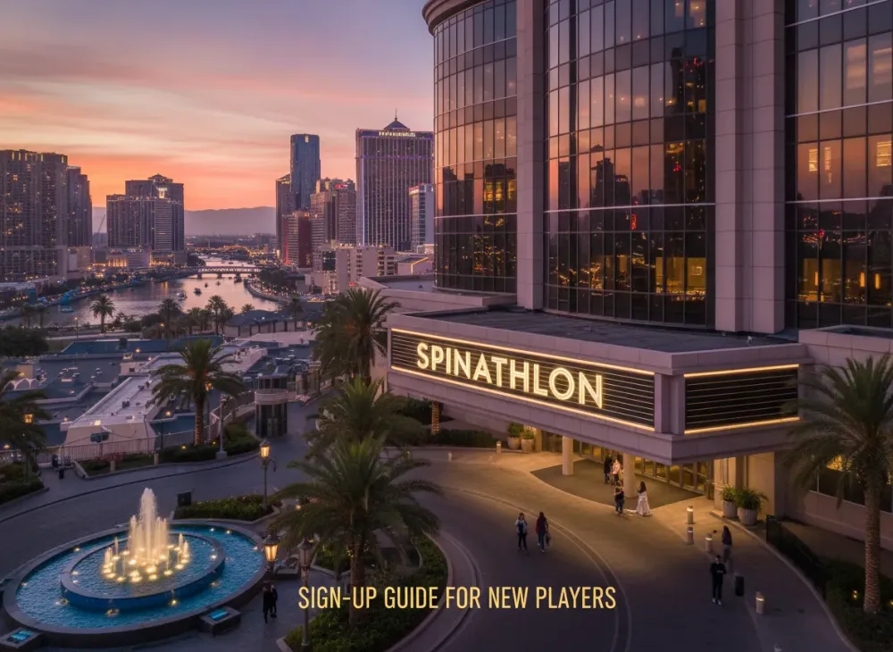 Spinathlon sign up guide for new players