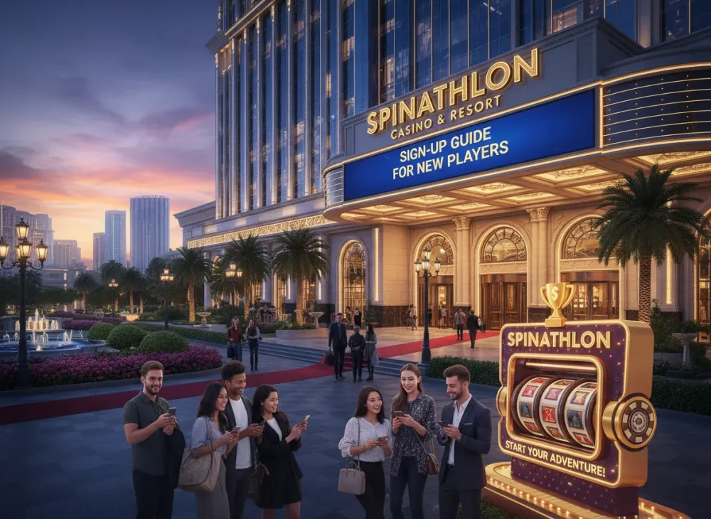 Spinathlon sign up guide for new players